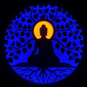 Buddha LED Art